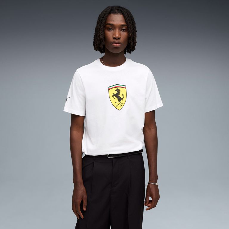 Polera Ferrari Colored Shield Tee