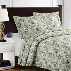 ILLUSIONS - Cubrecama Quilt Breda Con Fundas De Almohada
