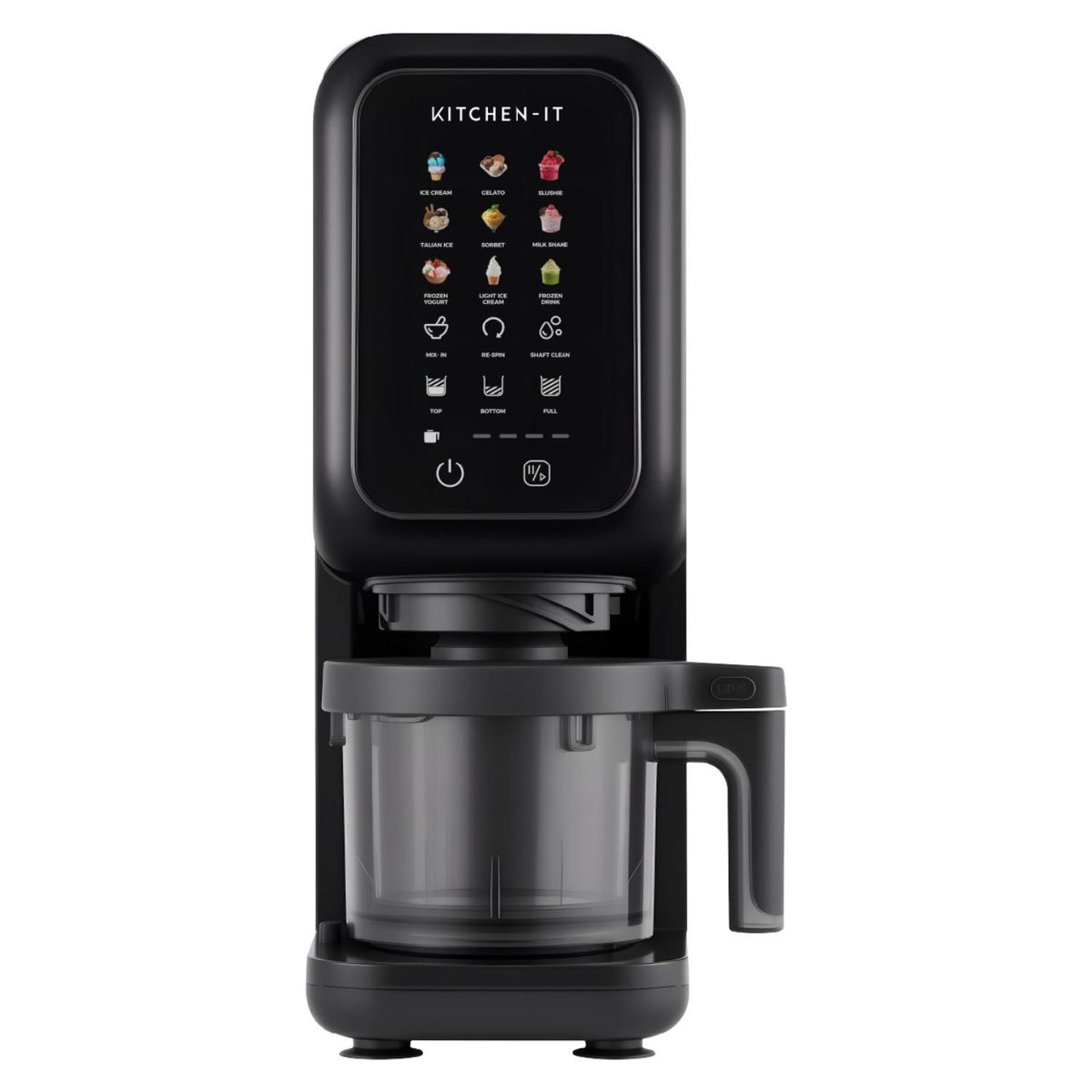 KITCHEN IT - Máquina De Helados CreamLux Pro 12 En 1 Kitchen It