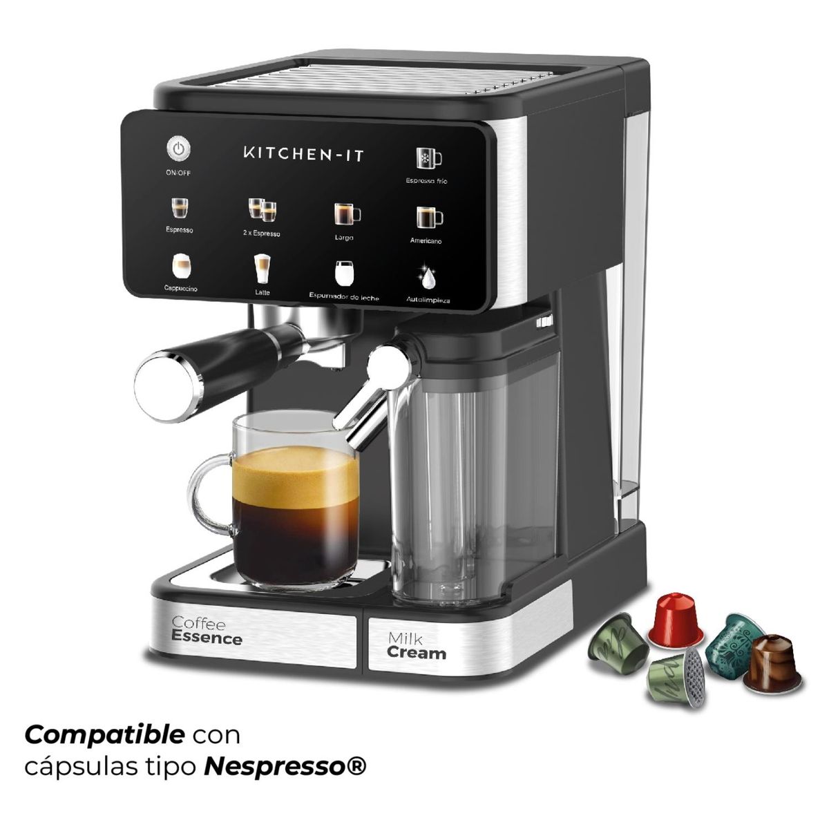 KITCHEN IT - Cafetera Espresso Power Brew 9 Kitchen It
