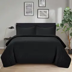ILLUSIONS - Quilt MF Roma 2 Plazas Negro