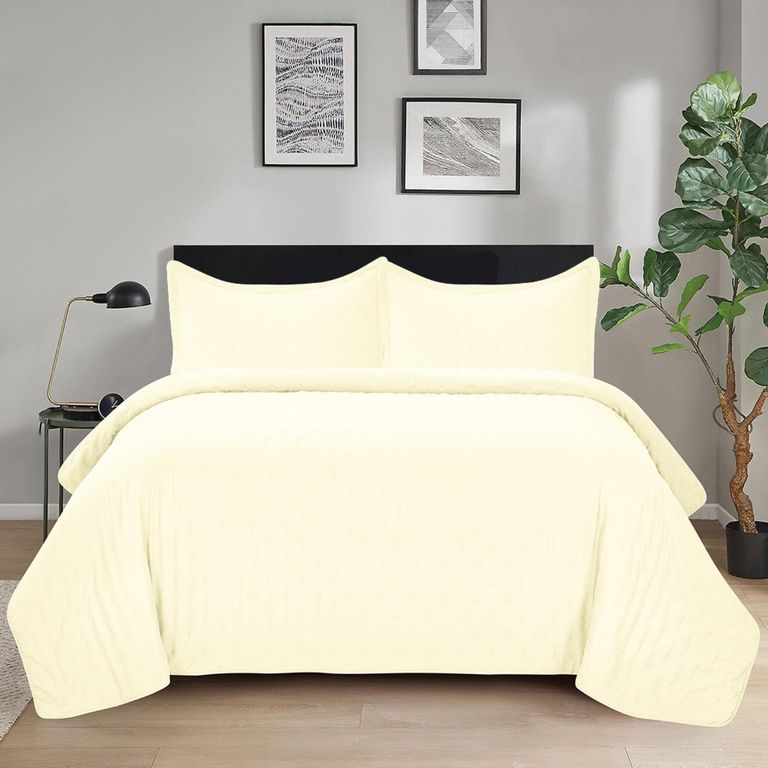 Cubrecama Quilt Roma Con Fundas De Almohada
