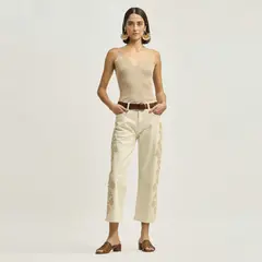 SAVILLE ROW - Jeans Tiro Medio Mujer