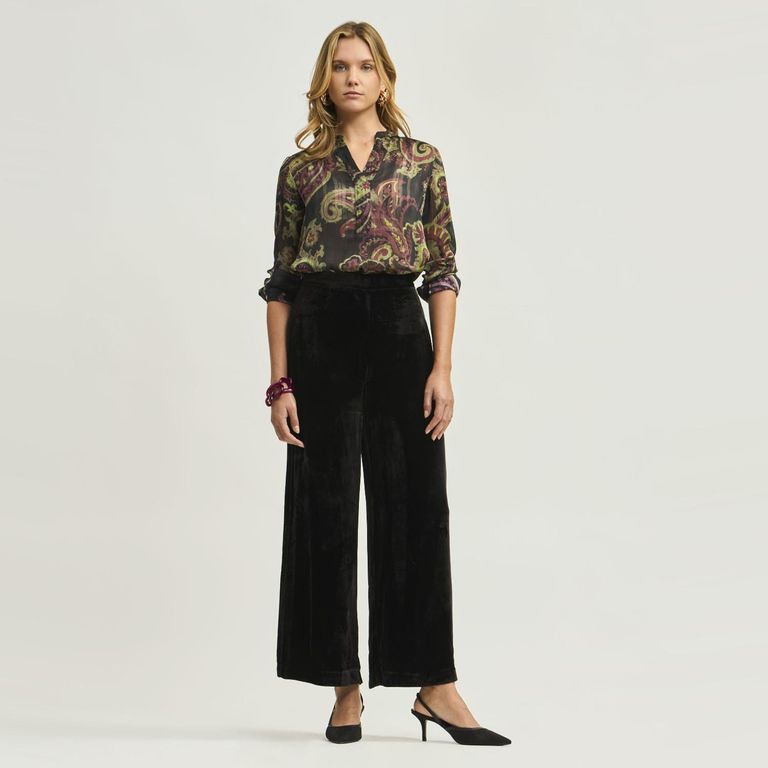 Pantalón Tiro Medio Mujer