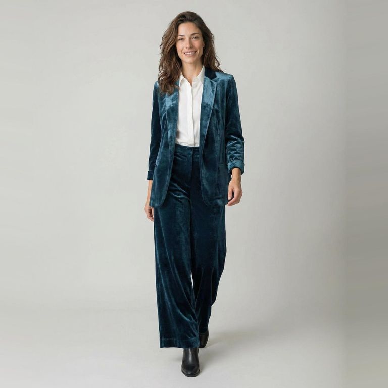 Pantalón Tiro Medio Mujer