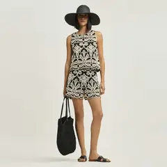 SAVILLE ROW - Short Tiro Medio Mujer