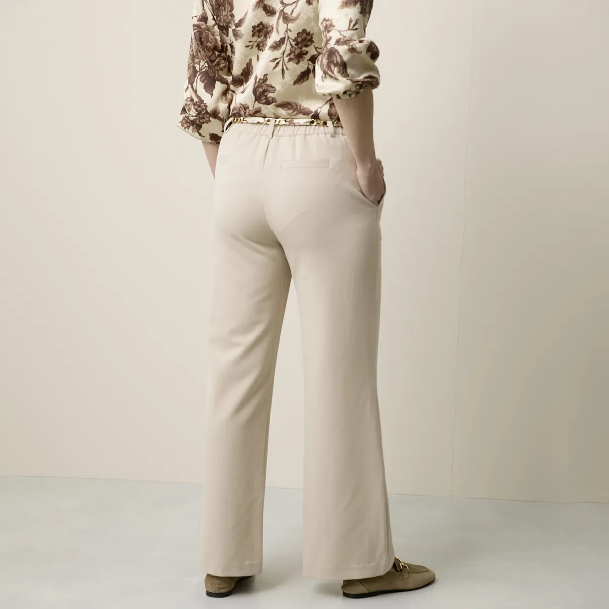S COCCI - Pantalón Palazzo Mujer S. Cocci