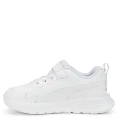 PUMA - Evolve Run SL AC+ PS Zapatilla Urbana Niño Blanco (28 a 35)