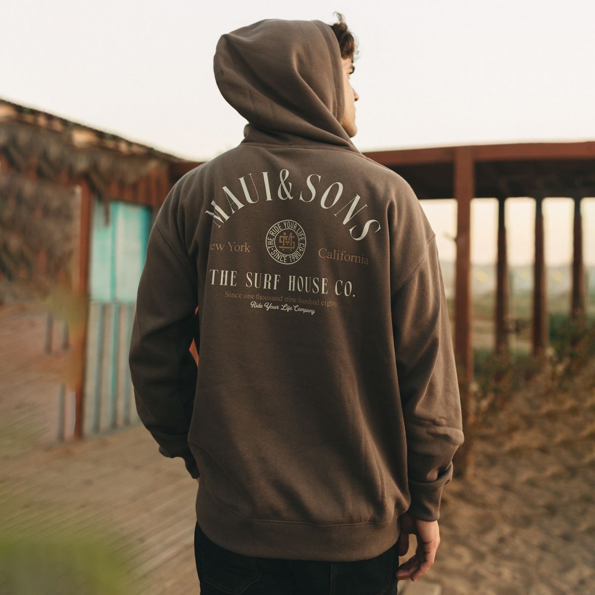 MAUI AND SONS - Polerón Hombre Maui And Sons