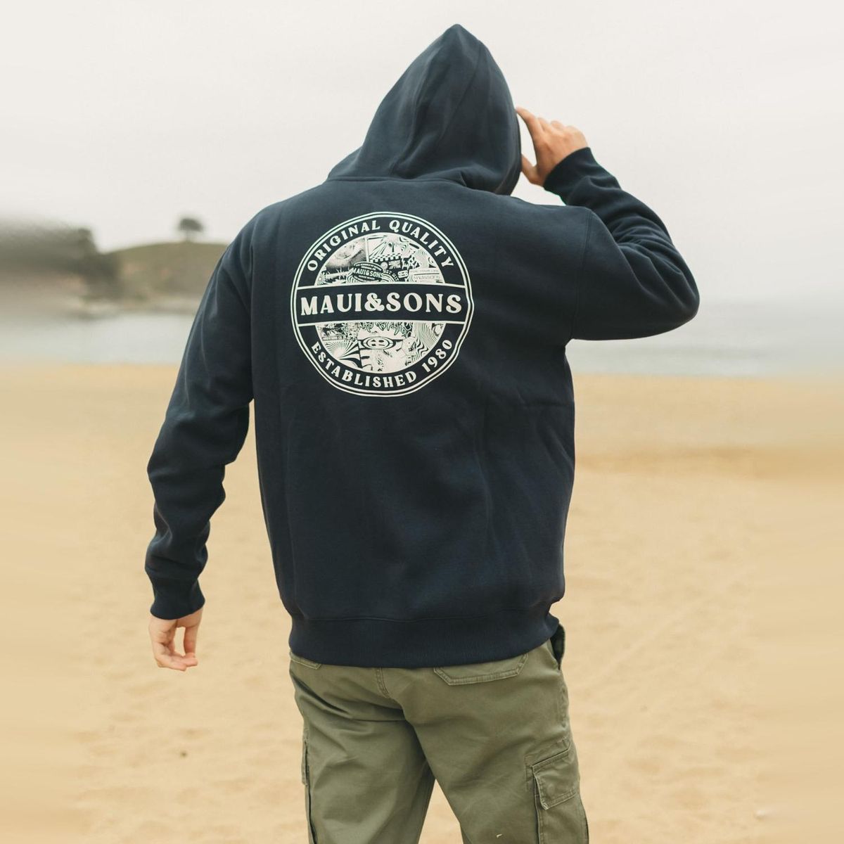 MAUI AND SONS - Polerón Hombre Maui And Sons