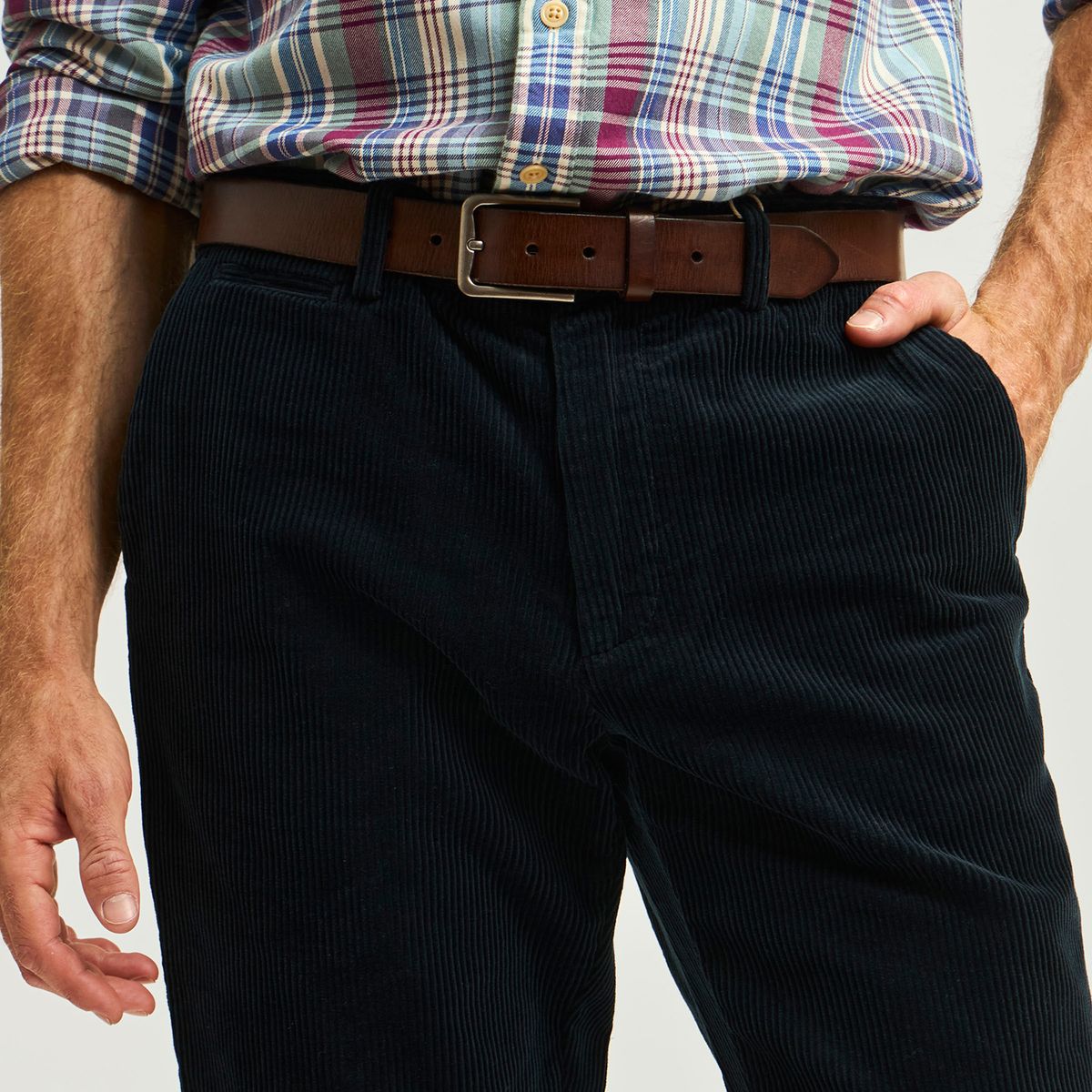 SAVILLE ROW - Pantalón Hombre Tiro Medio Saville Row
