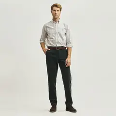 SAVILLE ROW - Pantalón Hombre Tiro Medio