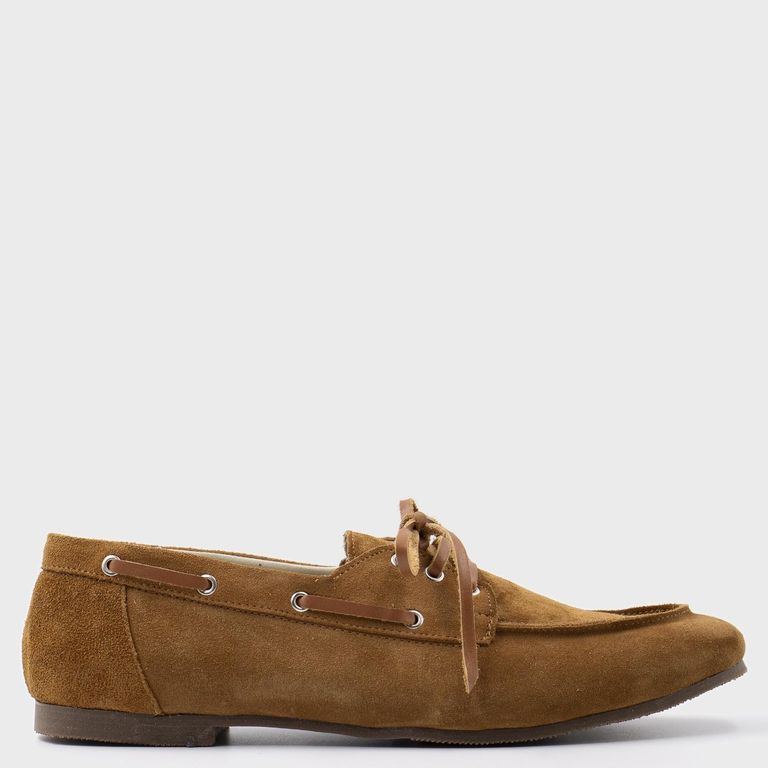 LUAU SHOES Mocasín Mujer Beige
