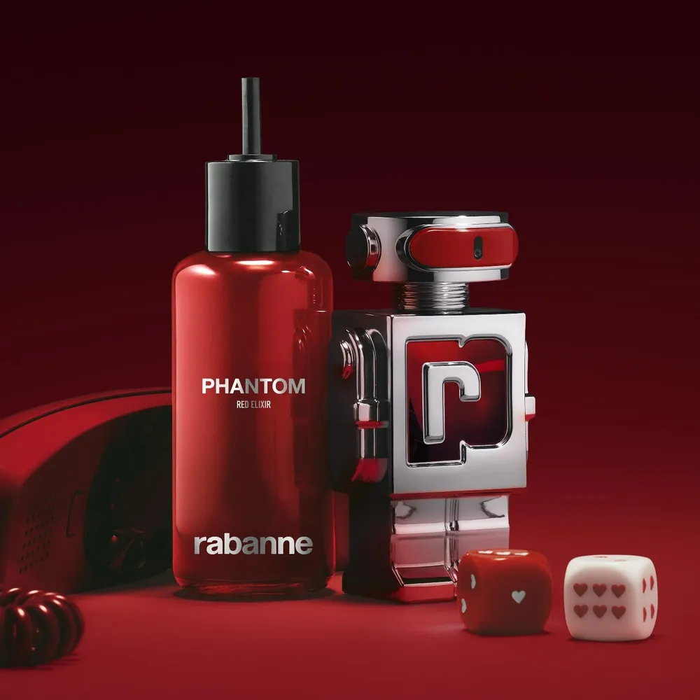 Rabanne Phantom In Red Parfum 200 ml Refill, foto 6