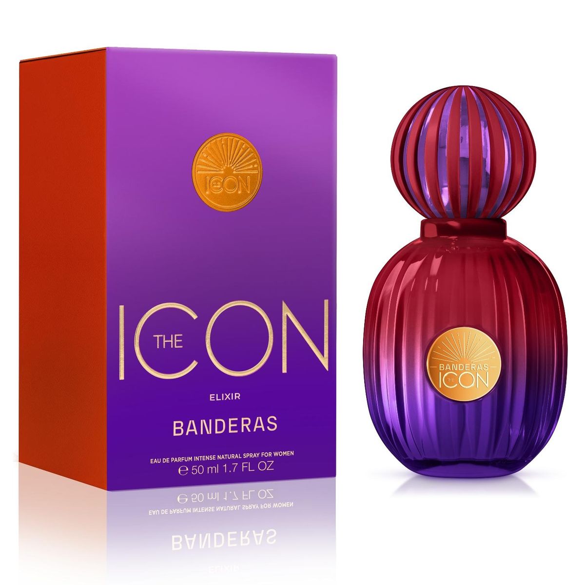 ANTONIO BANDERAS - Perfume Mujer Banderas The Icon Elixir Eau de Parfum Intense for Women 50 ml