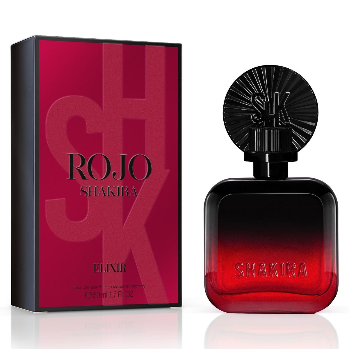 SHAKIRA - Perfume Mujer Shakira Shakira Rojo Elixir Eau de Parfum 50 ml