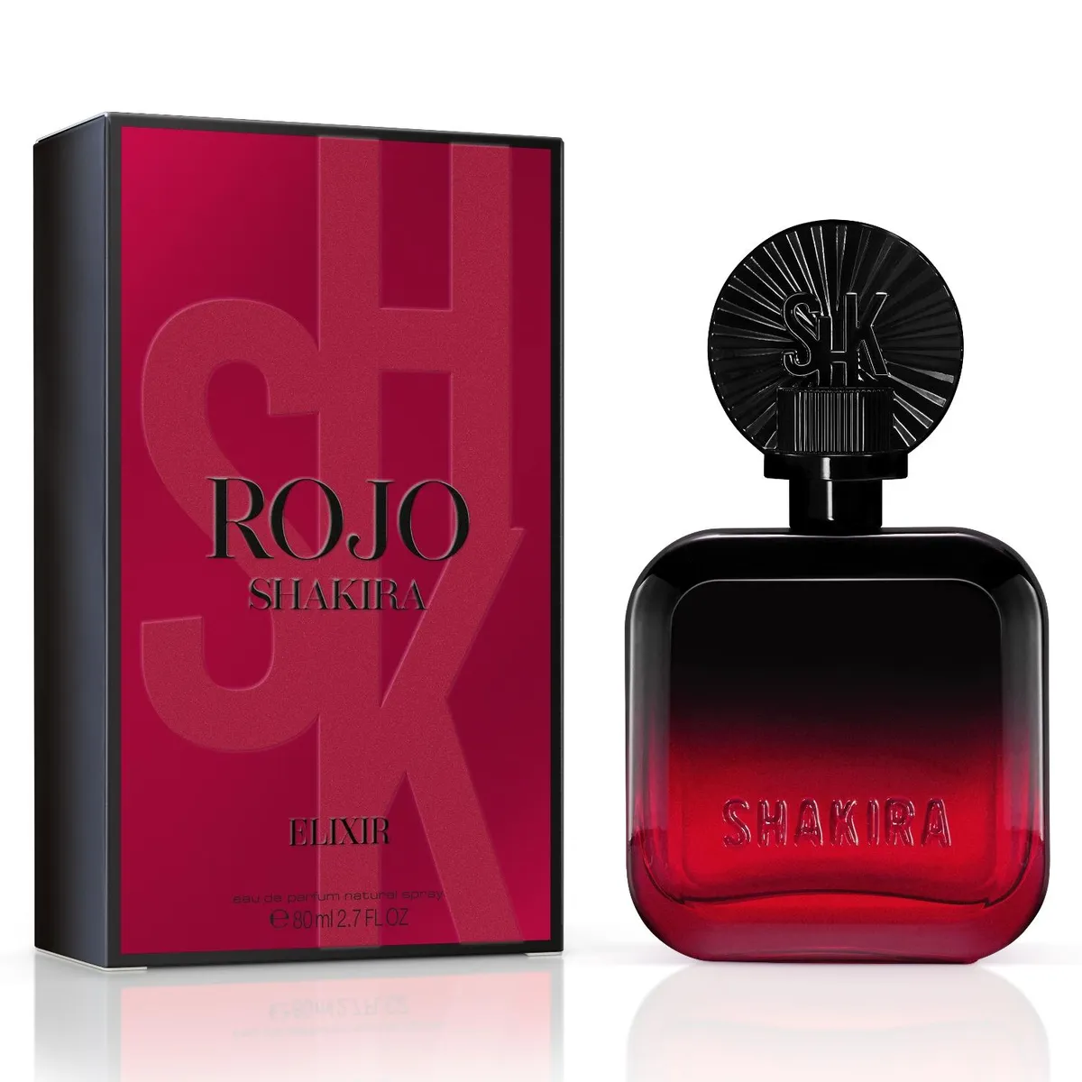 SHAKIRA - Perfume Mujer Shakira Shakira Rojo Elixir Eau de Parfum 80 ml