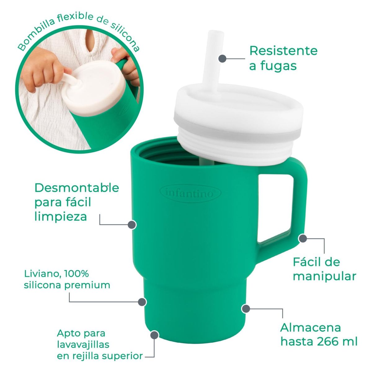 INFANTINO - Vaso E 1St Tumbler Alpin Infantino