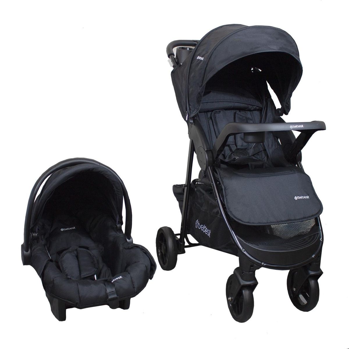 BEBESIT - Coche Travel Sienna Negro Bebesit