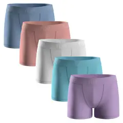 TOP - Pack 5 Bóxer Medio Niña Algodón