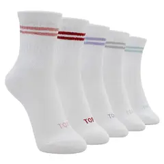 TOP - Pack 5 Calcetines Largos Niña Algodón