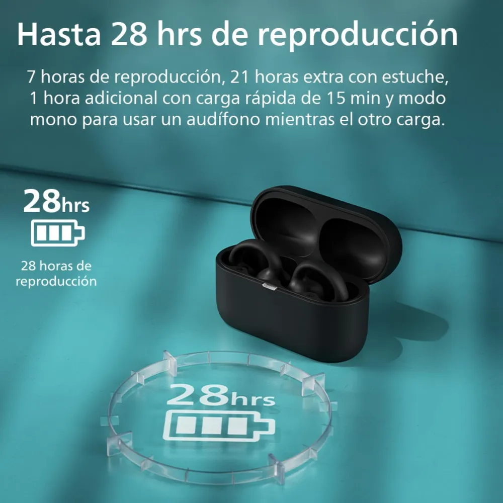 Philips TAQ2000 Negro, foto 2