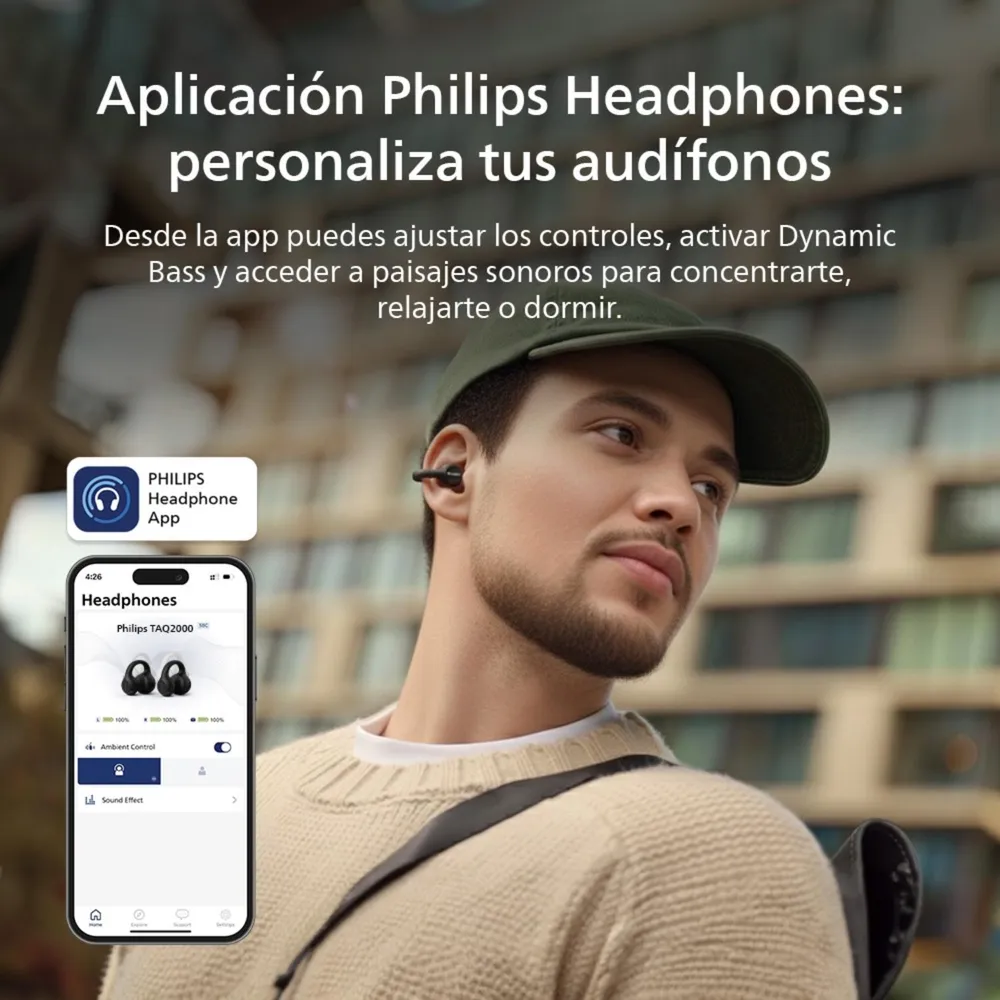 Philips TAQ2000 Negro, foto 9