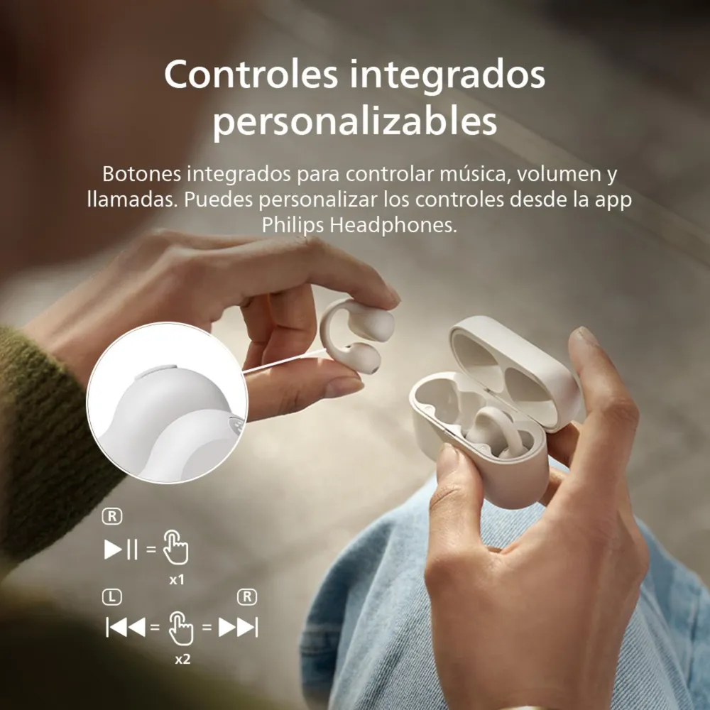 Philips TAQ2000 Blanco, foto 5
