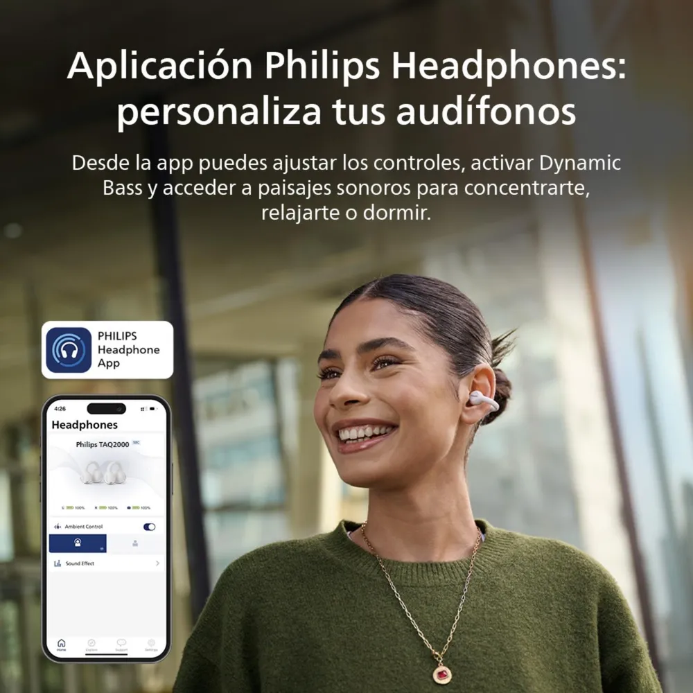 Philips TAQ2000 Blanco, foto 9
