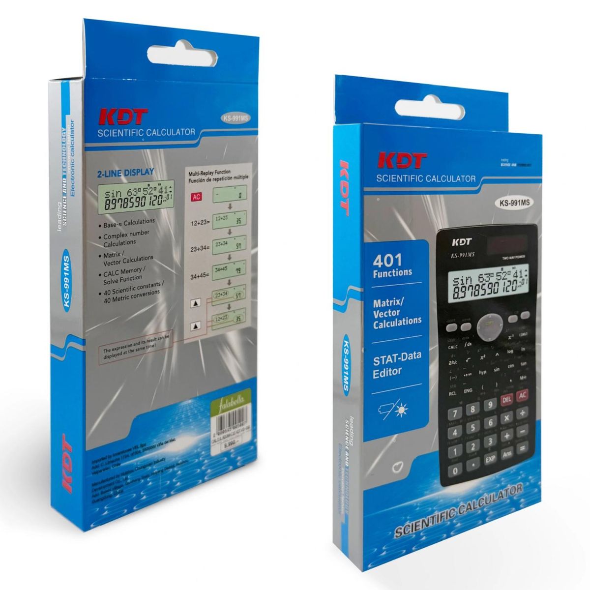 KDT - Calculadora Cientifica Ks991Ms Remax