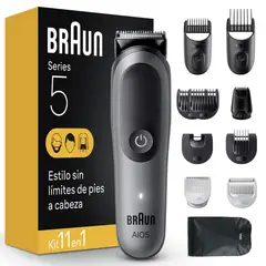 BRAUN - Cortapelos 11 En 1 Multi AIO5560