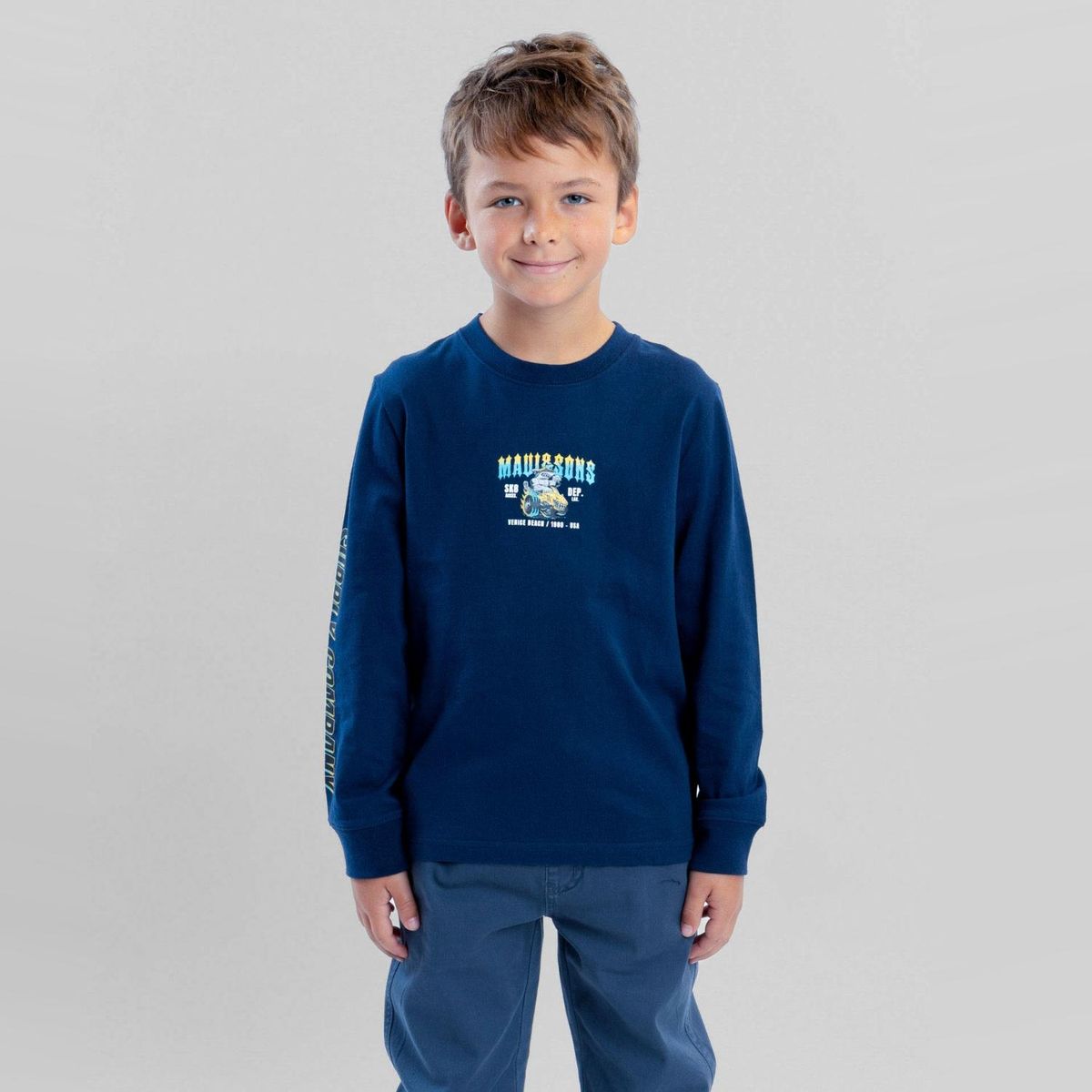 MAUI AND SONS - Polera Niño Algodón Maui And Sons