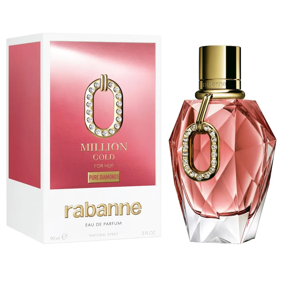 Rabanne Million Gold For Her Pure Diamonds EDP 90 ml, foto 2