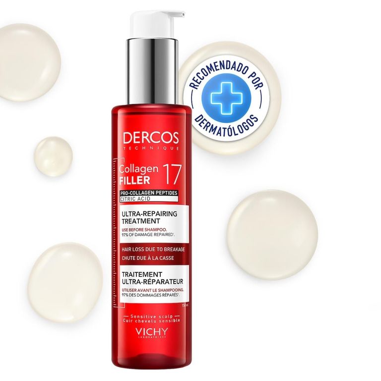 Dercos Collagen 17 Filler Preshampoo 150ml ​Vichy