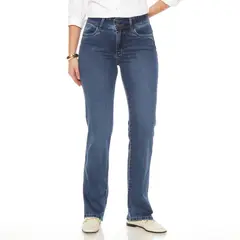 WADOS - Jeans Slim Fit Tiro Alto Mujer