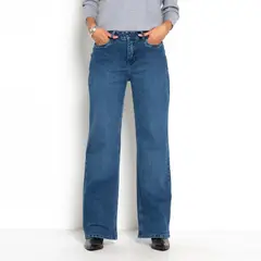 WADOS - Jeans Recto Tiro Alto Mujer