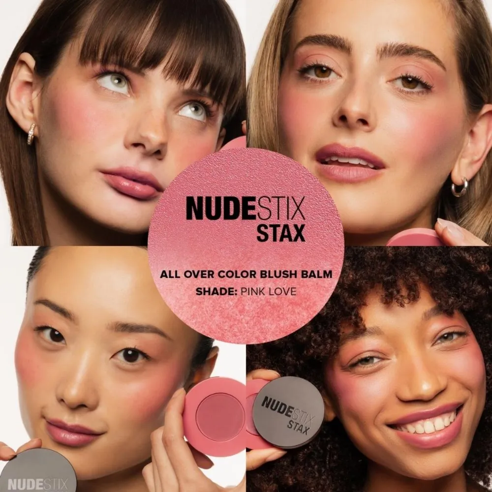 Nudestix Stax Blush Balm Pink Love, foto 3