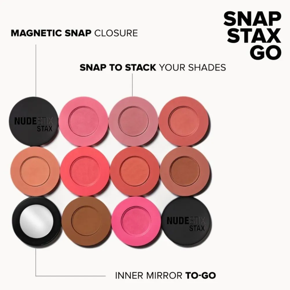 Nudestix Stax Blush Balm Cheeky Coral, foto 8