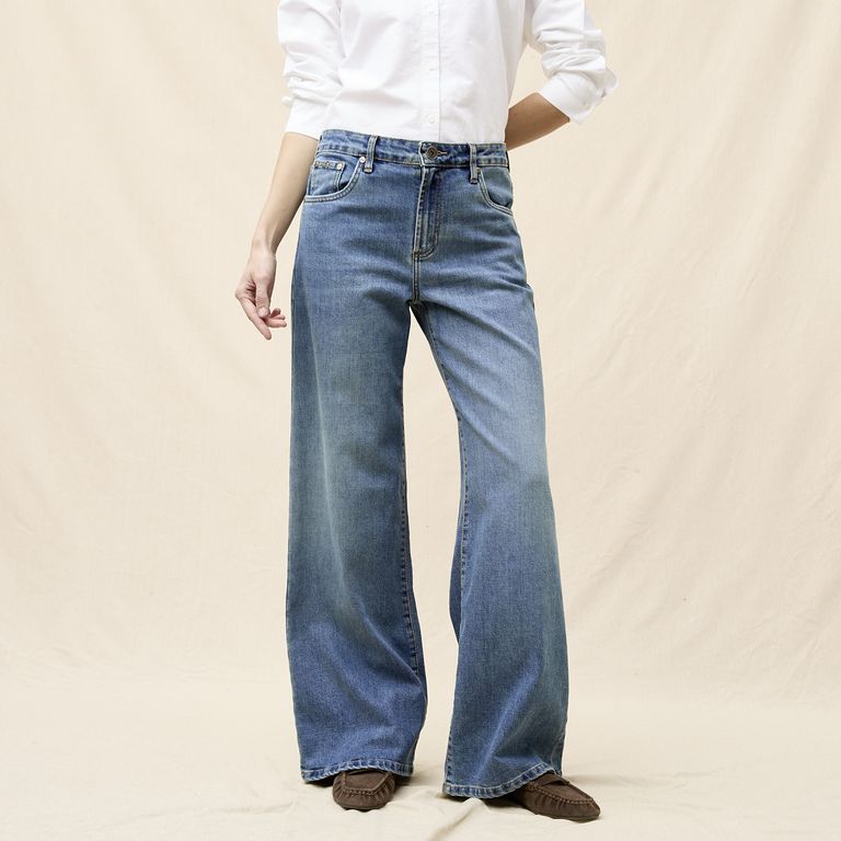 Jeans Wide Leg Mujer