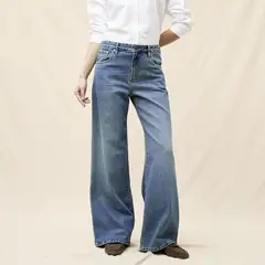 LA MARTINA - Jeans Wide Leg Mujer