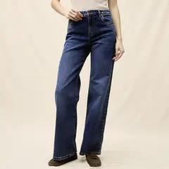 LA MARTINA - Jeans Wide Leg Mujer