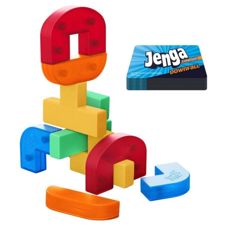 Juego De Ingenio Jenga Expansion Caida Libre Hasbro