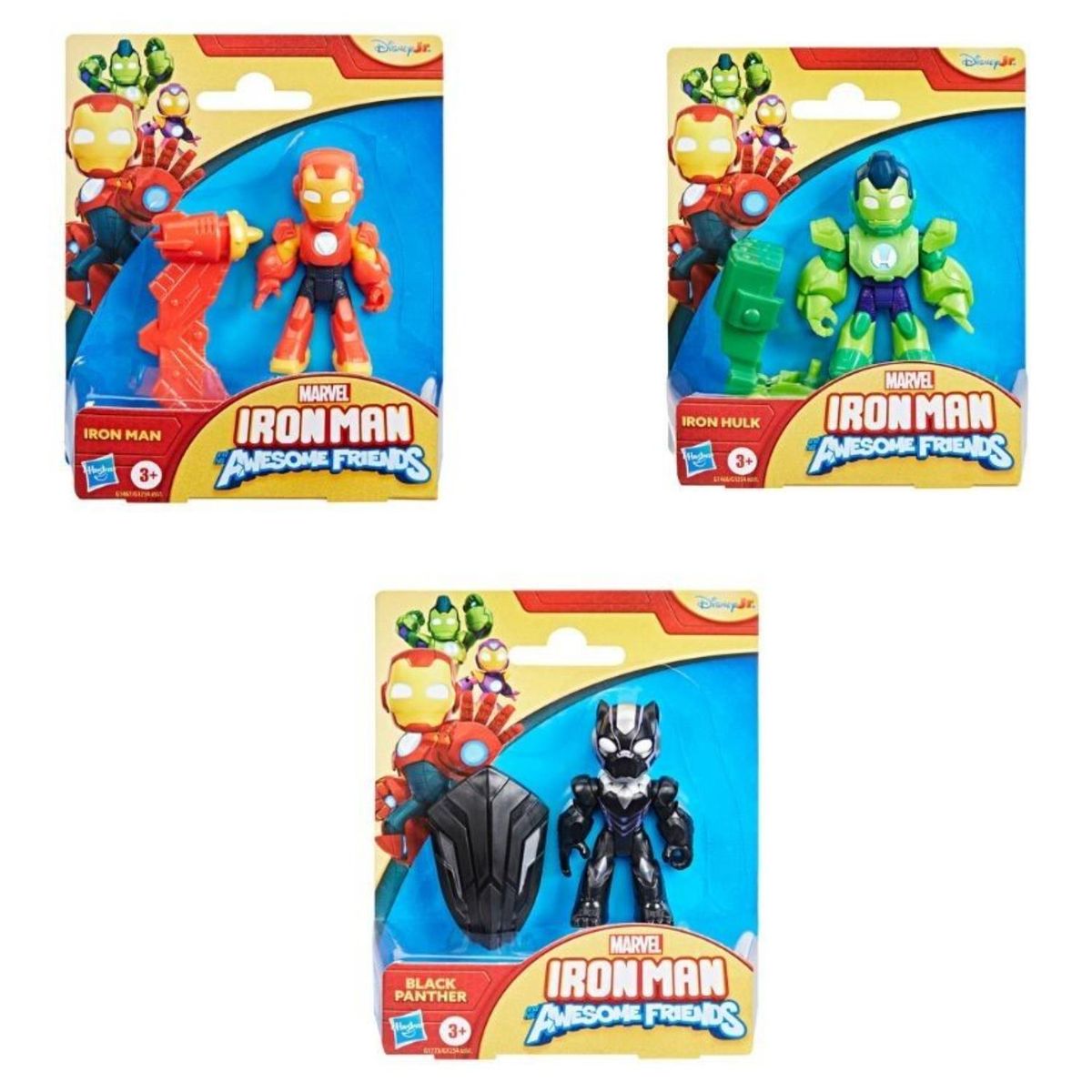 MARVEL - Iron Man And His Amazing Friends Figuras Acsry Marvel