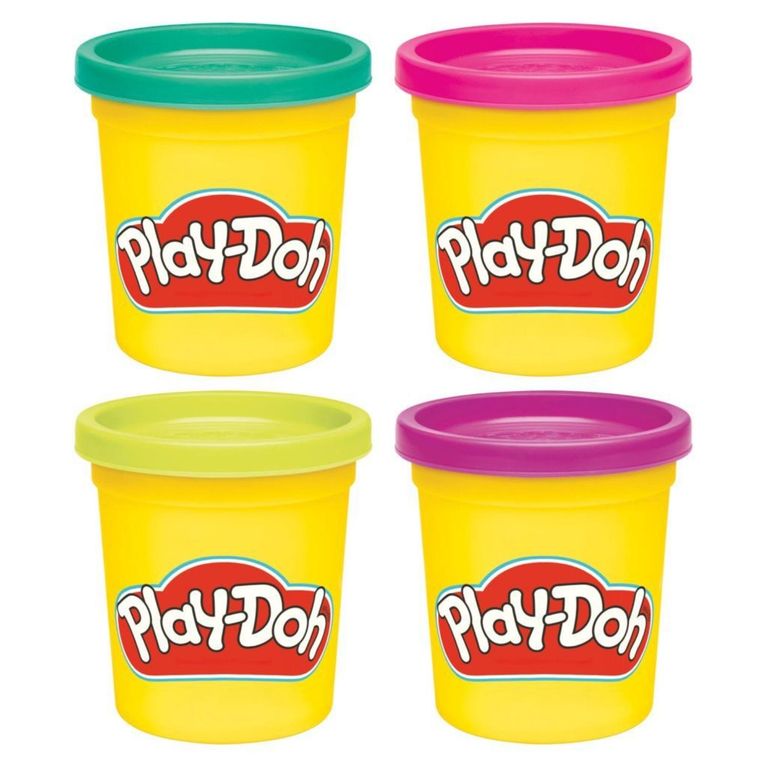 Play-Doh Pack De 4 Latas