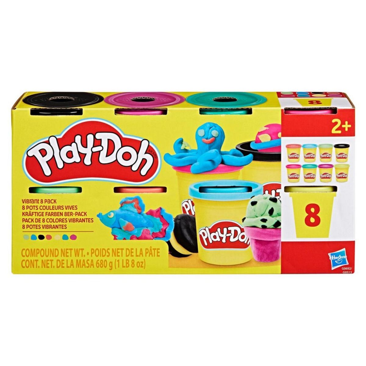 PLAY DOH - Play-Doh Pack De 8 Colores