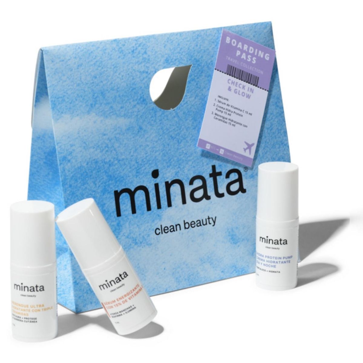 MINATA - Kit Check In & Glow Minata