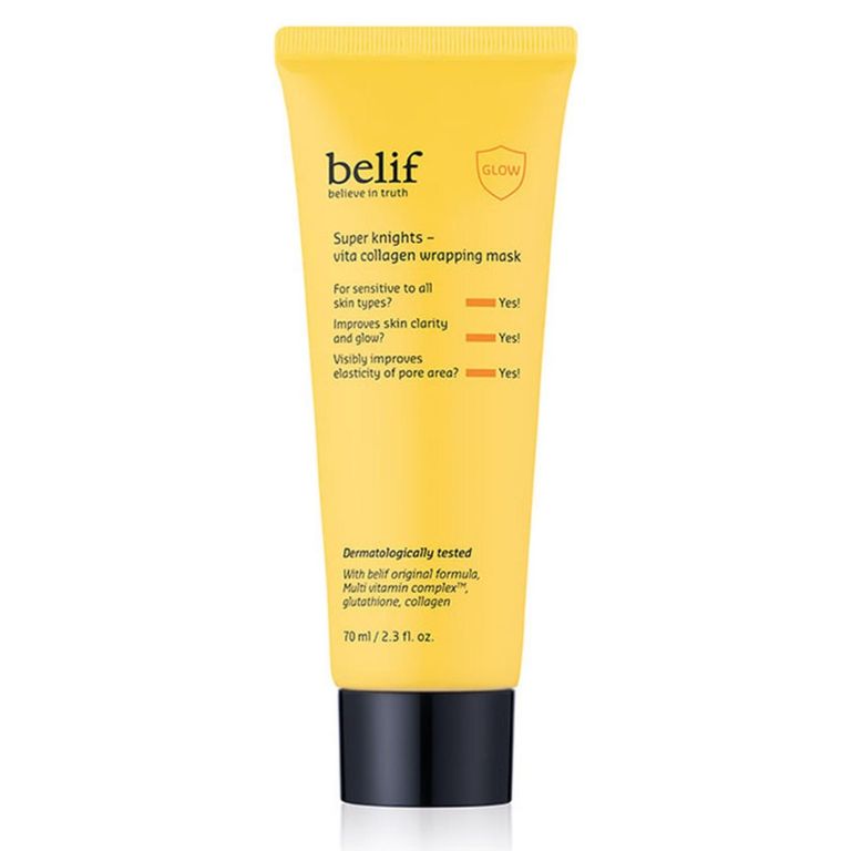 Máscara Facial Coreana Colágeno Peel off Super Knights Vita C 75ml