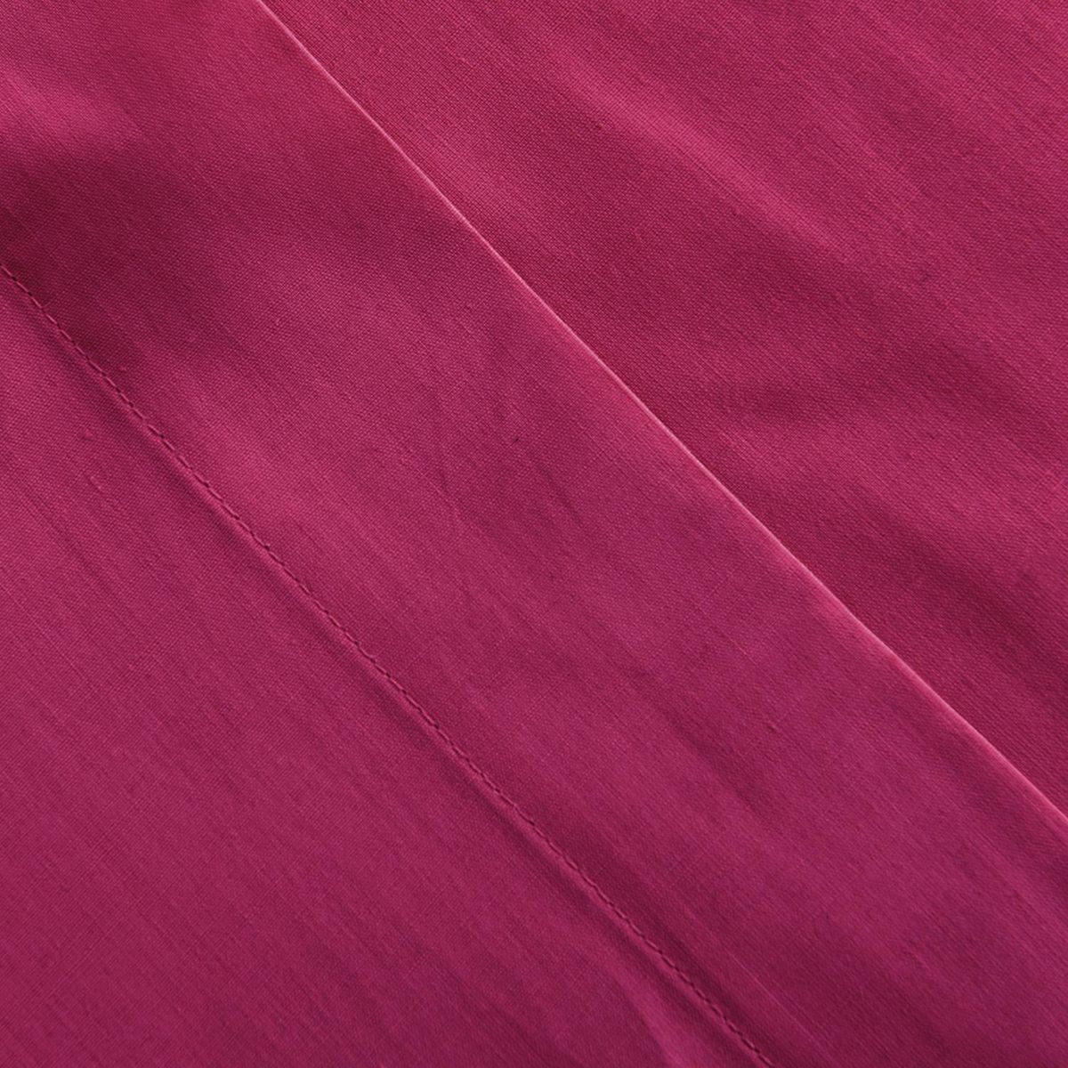 MASHINI - Juego De Sábanas 144 Hilos Lisa King Fucsia Mashini