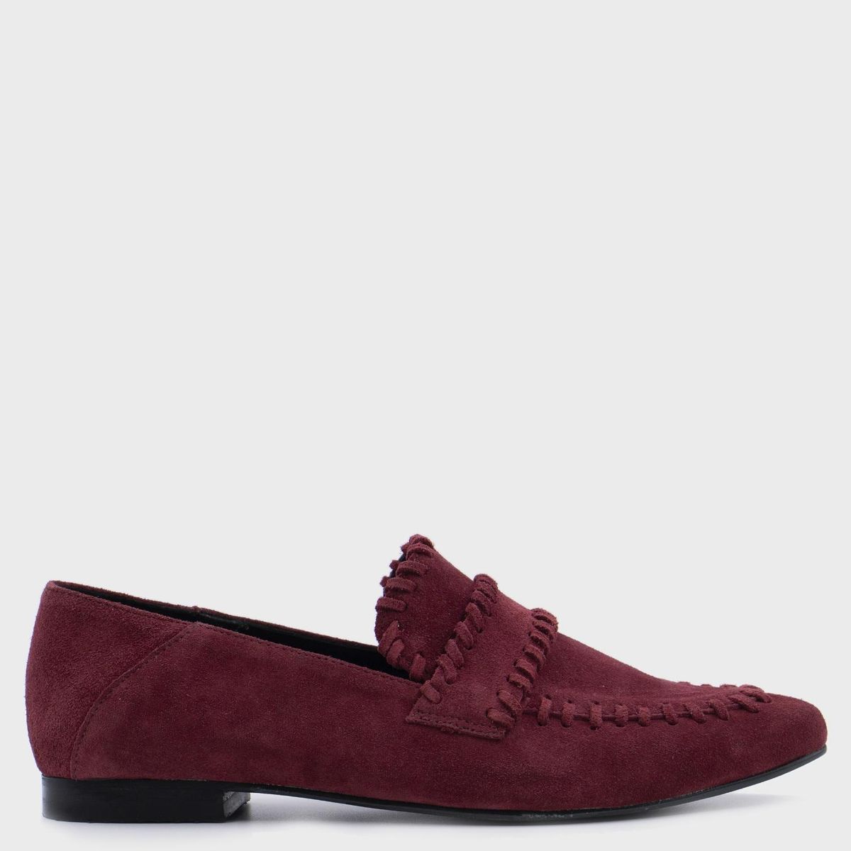 LUAU SHOES - Mocasin Mujer Burdeo Luau Shoes