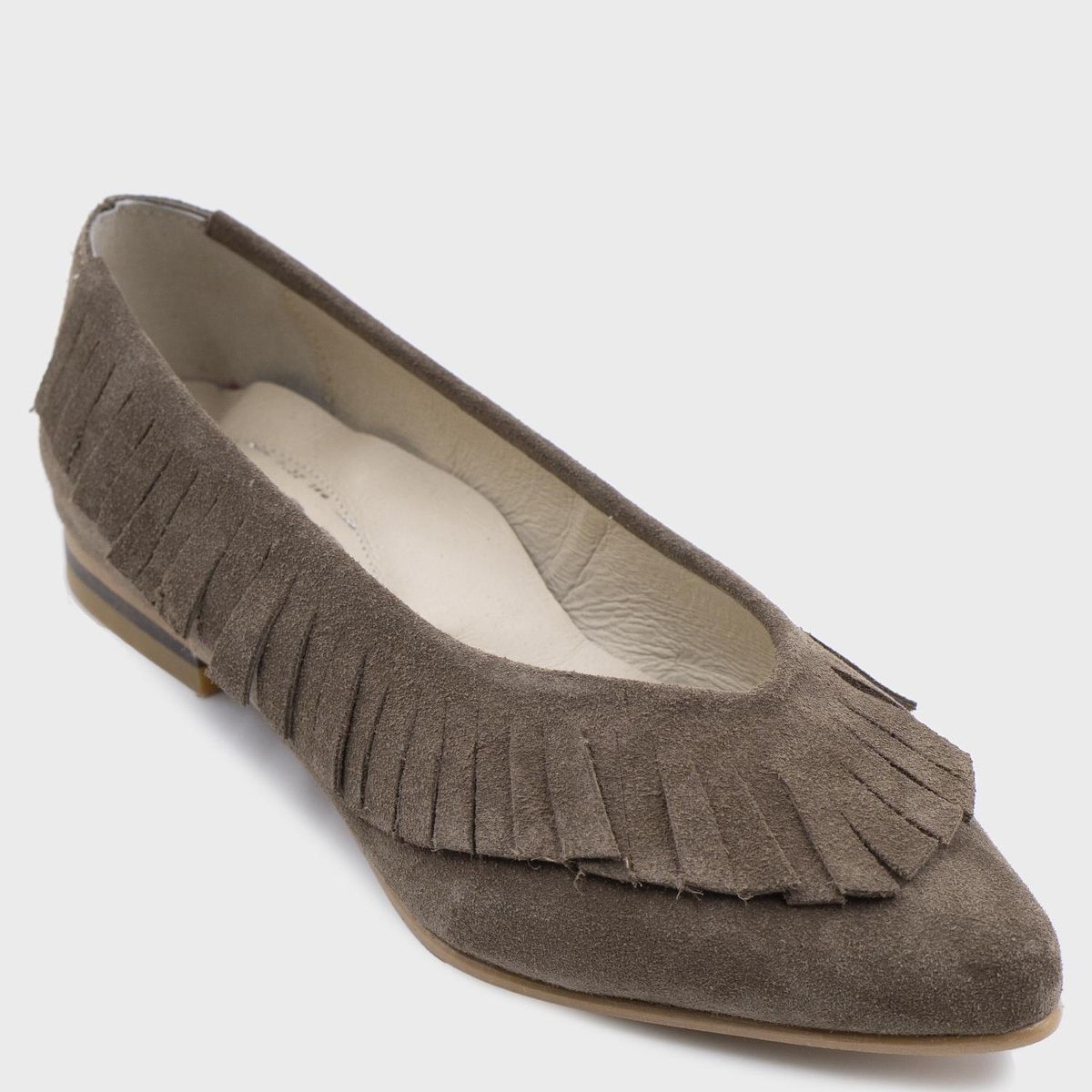 LUAU SHOES - Ballerina Mujer Taupe Luau Shoes